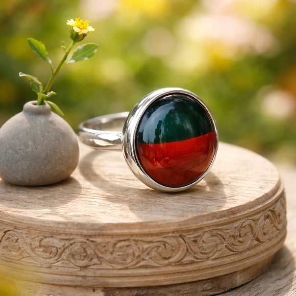 Robin's Nest Jewels Jewelry - Bloodstone Ring